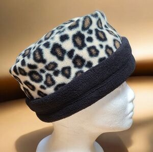 Animal Print Felt Reversible Cubanka Hat